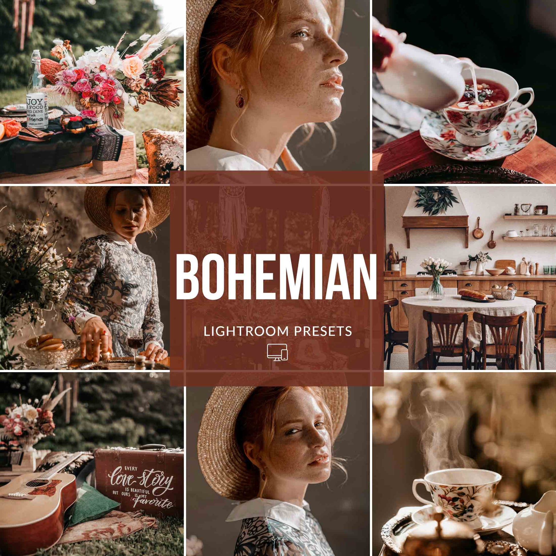 Ai-Optimized BOHEMIAN LIGHTROOM PRESETS