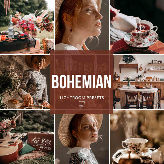 Ai-Optimized BOHEMIAN LIGHTROOM PRESETS