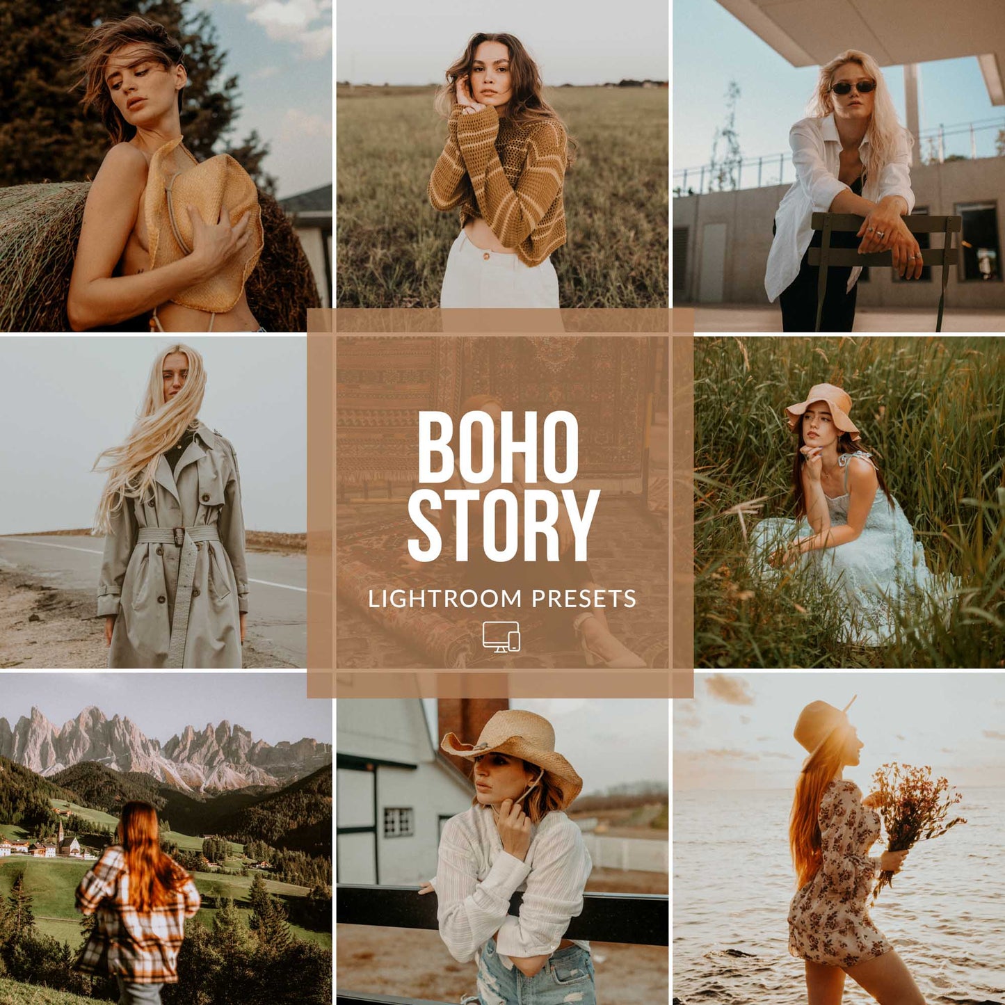 Ai-Optimized BOHO STORY LIGHTROOM PRESETS