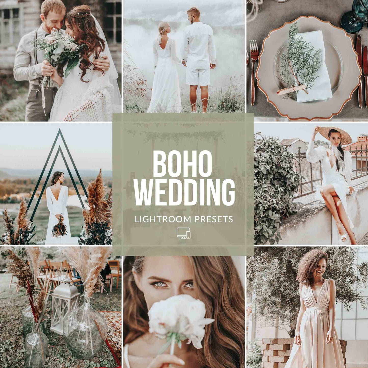 Ai-Optimized BOHO WEDDING LIGHTROOM PRESETS