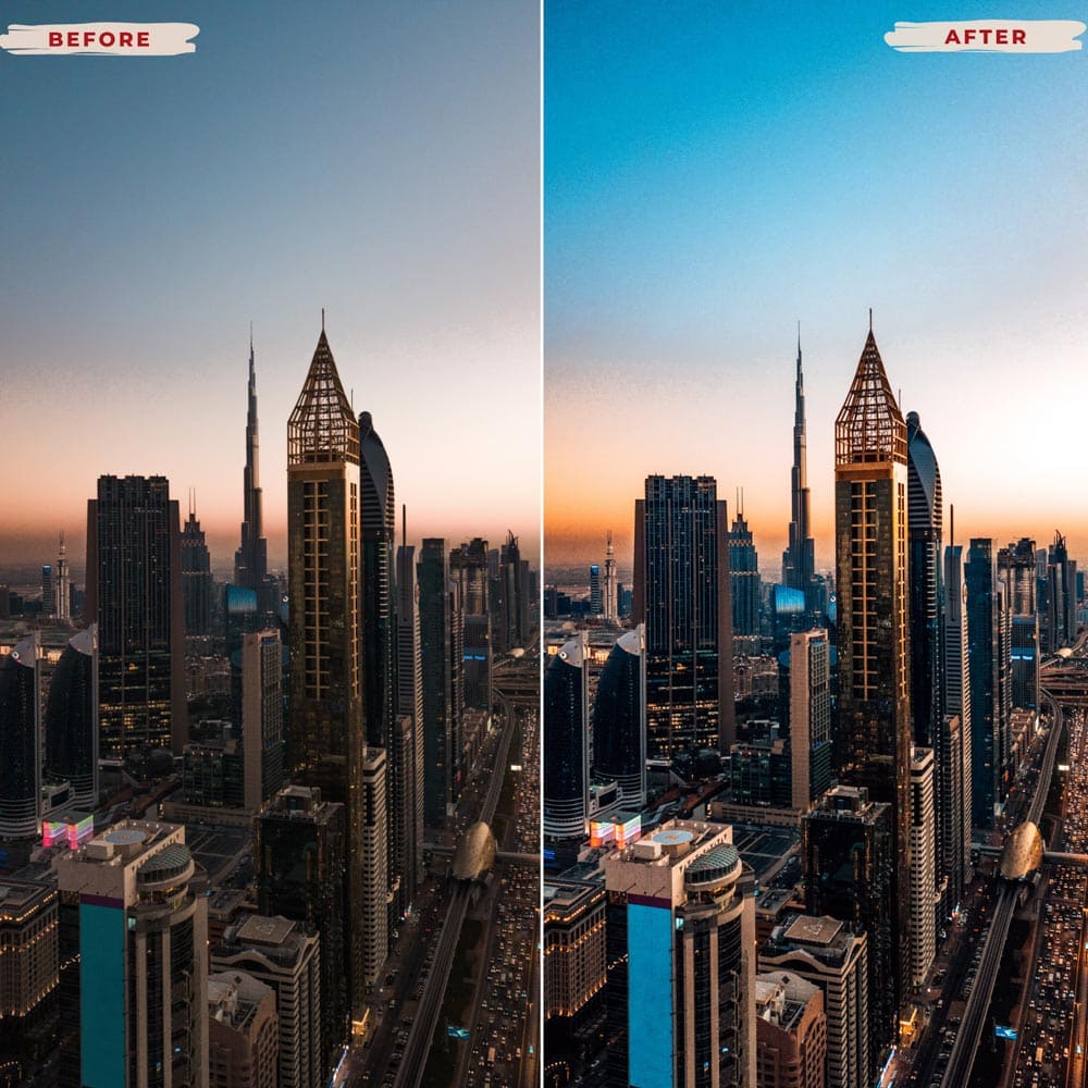 Ai-Optimized CITY LIGHTROOM PRESETS