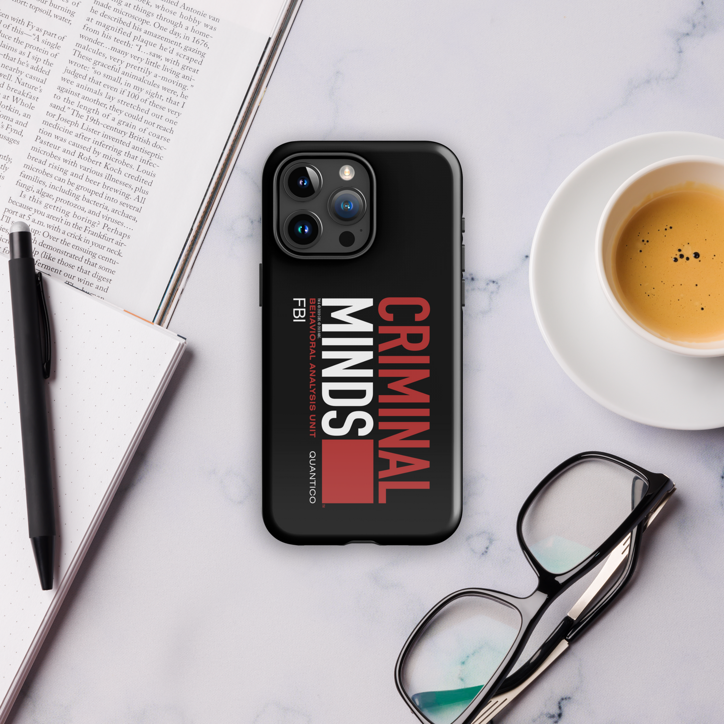 Criminal Minds BAU Quantico Tough Phone Case - iPhone