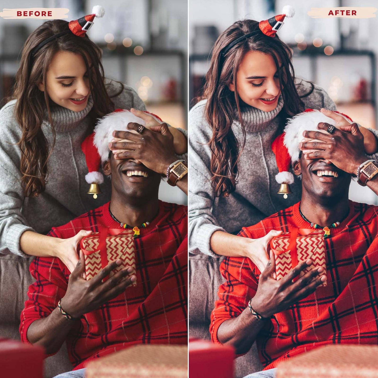 Ai-Optimized CHRISTMAS EVE LIGHTROOM PRESETS