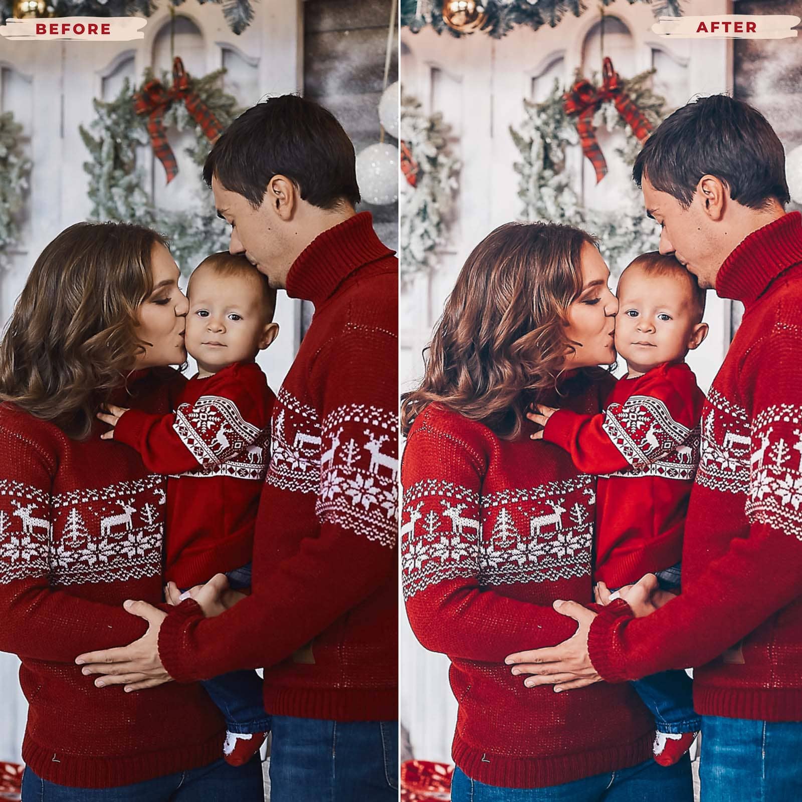 Ai-Optimized CHRISTMAS EVE LIGHTROOM PRESETS