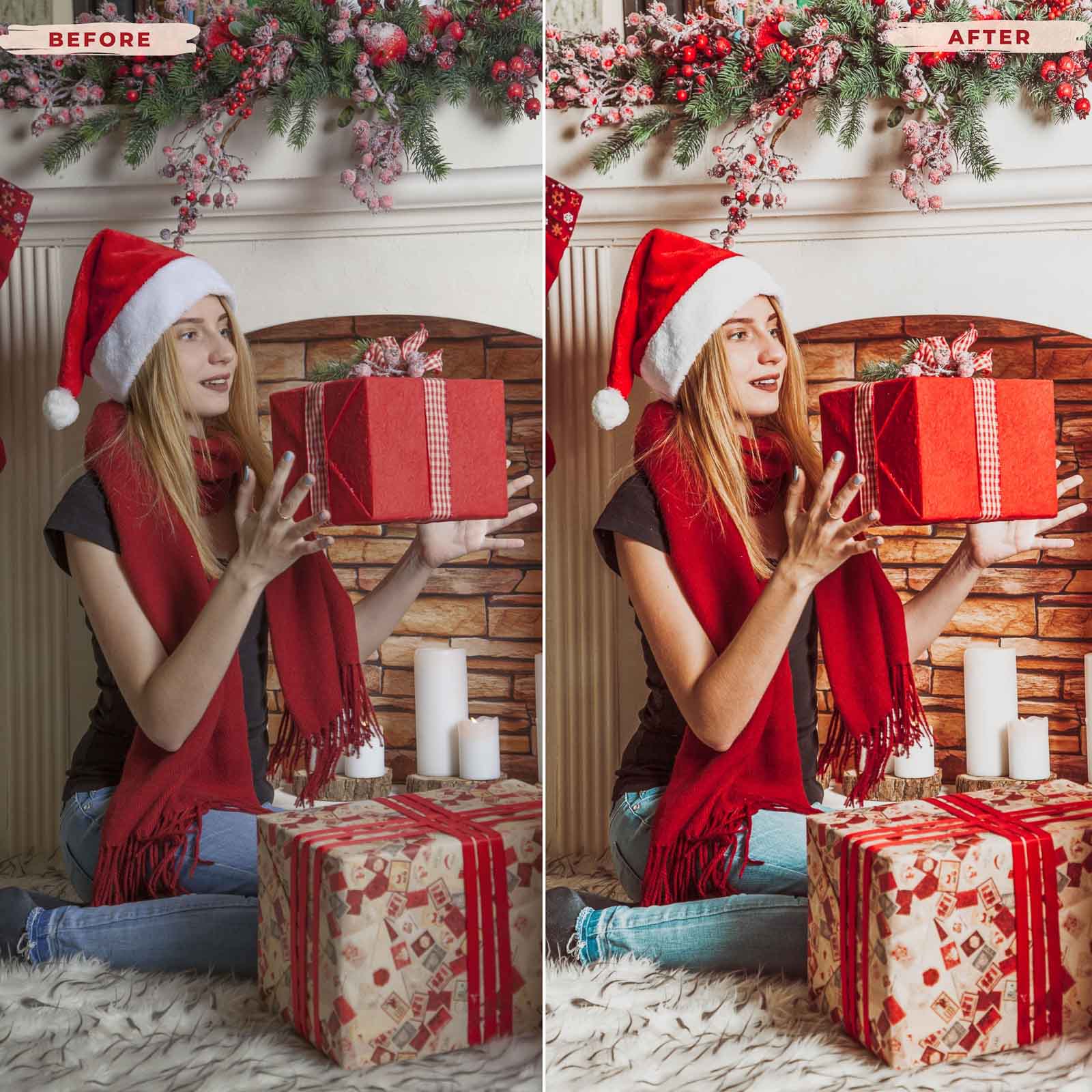 Ai-Optimized CHRISTMAS HOME LIGHTROOM PRESETS