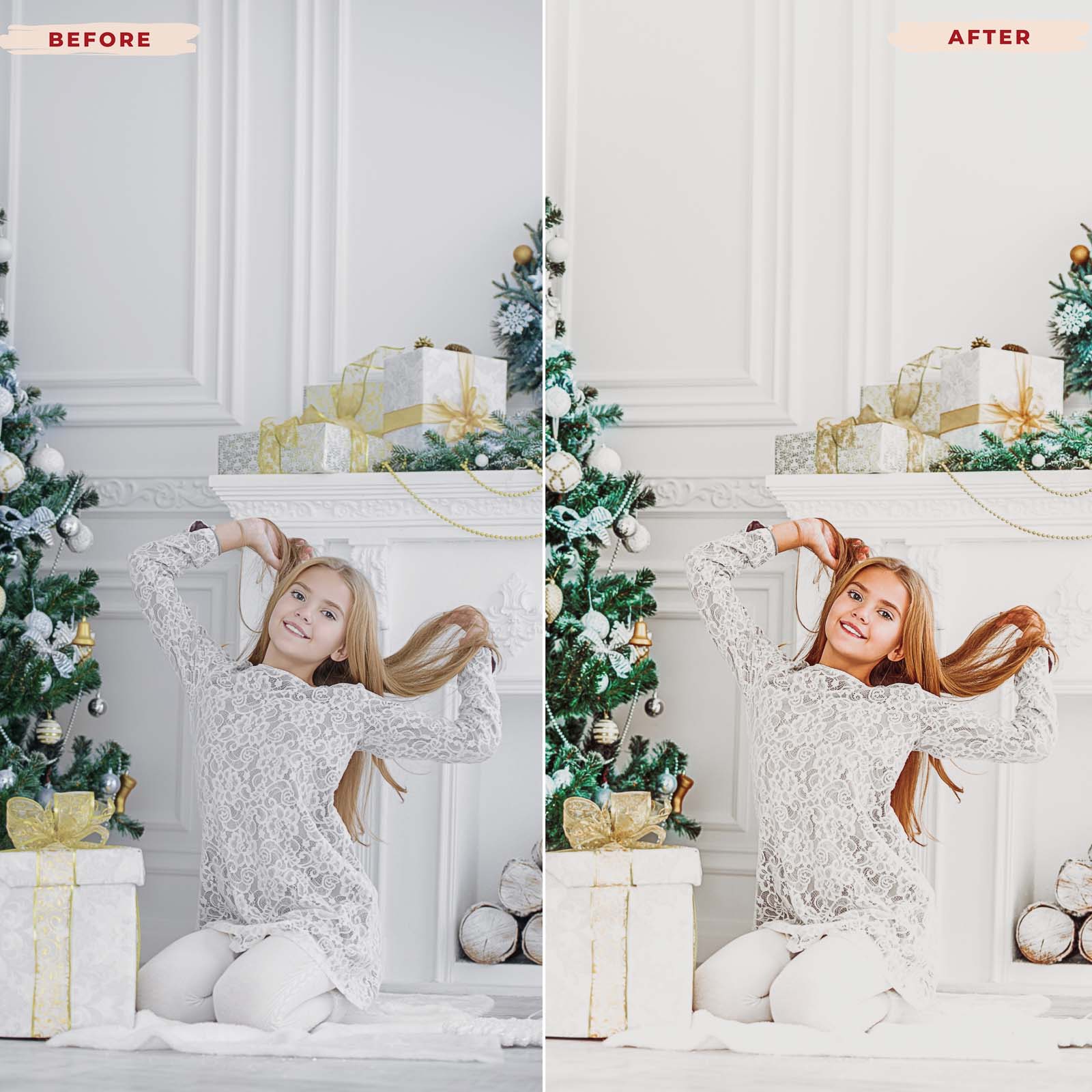 Ai-Optimized CHRISTMAS HOME LIGHTROOM PRESETS