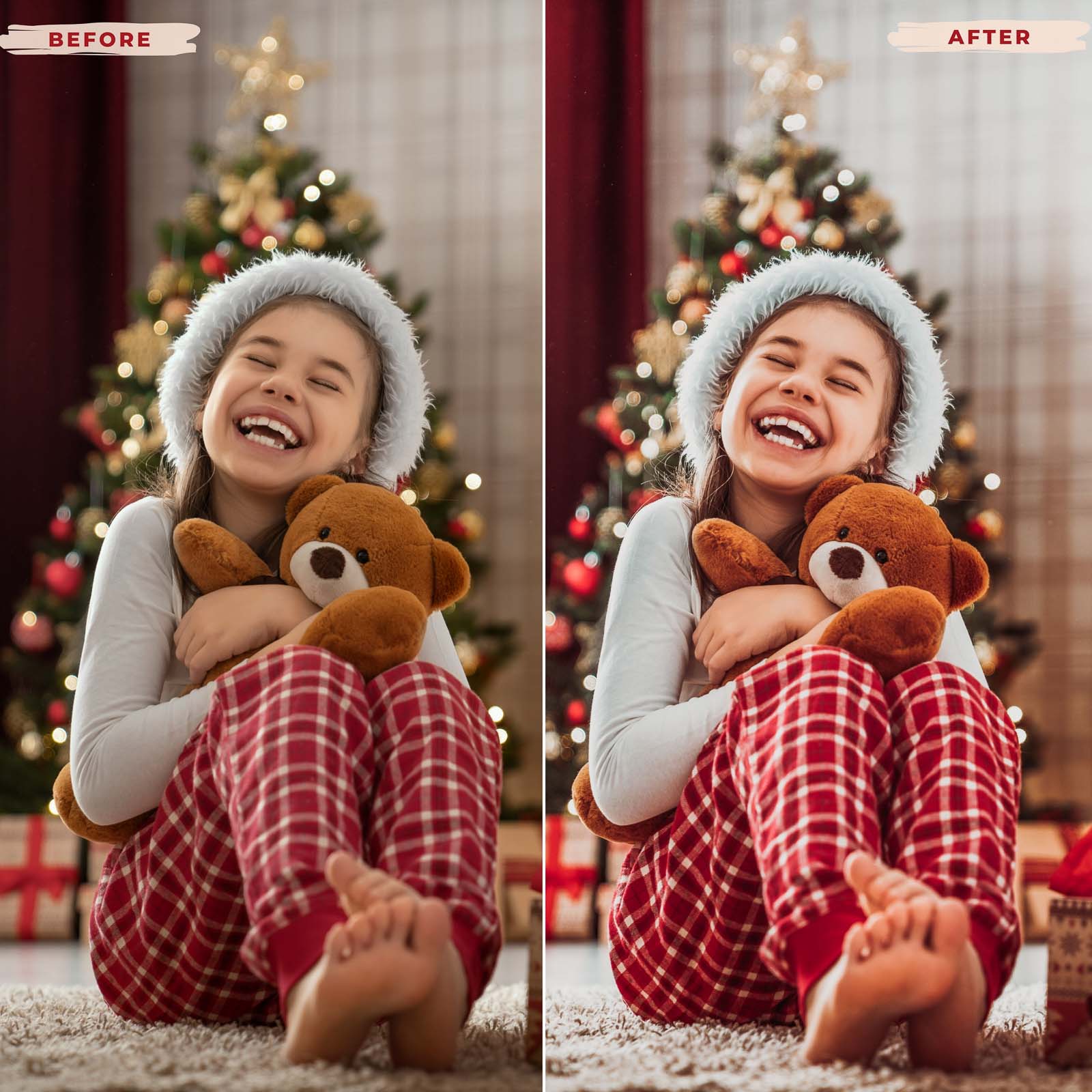 Ai-Optimized CHRISTMAS HOME LIGHTROOM PRESETS