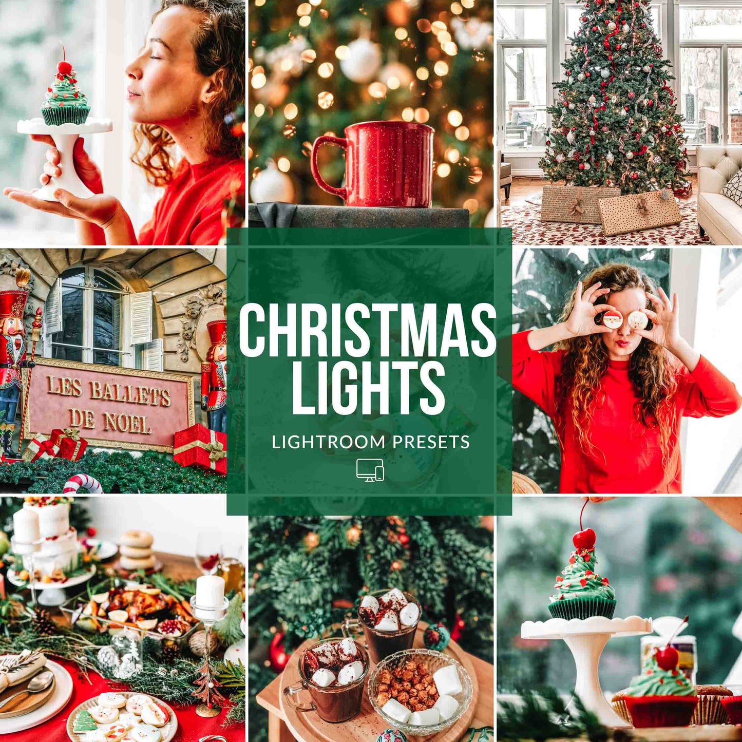 Ai-Optimized CHRISTMAS LIGHTS LIGHTROOM PRESETS