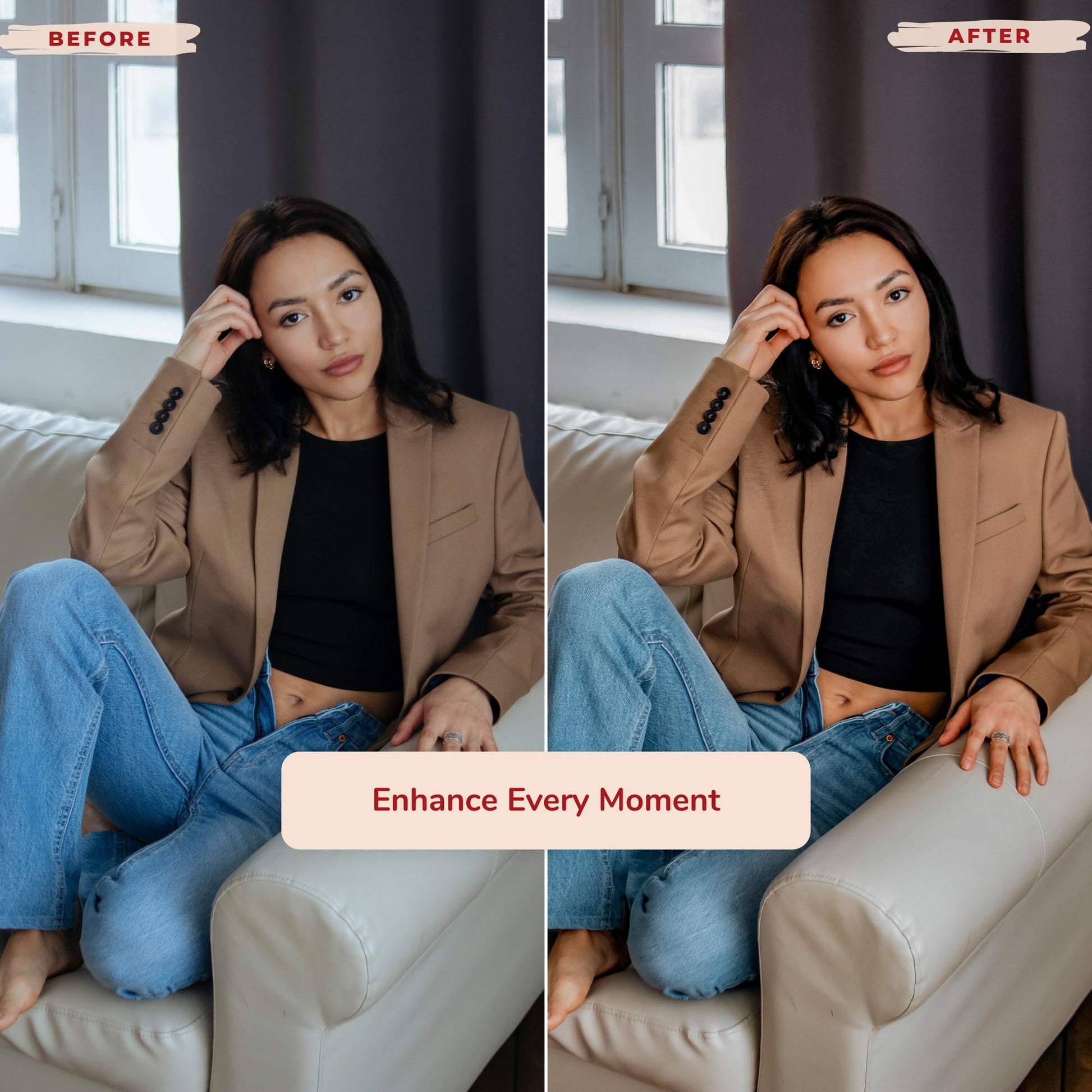 Ai-Optimized CLASSIC PORTRAITS LIGHTROOM PRESETS