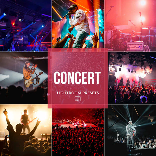 Ai-Optimized CONCERT LIGHTROOM PRESETS