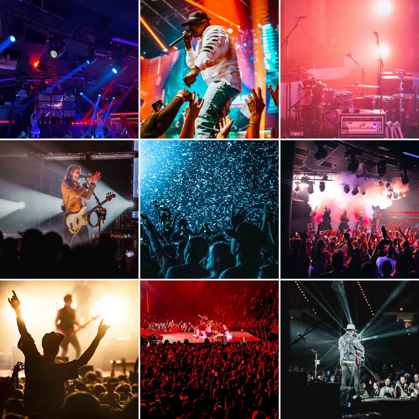 Ai-Optimized CONCERT LIGHTROOM PRESETS