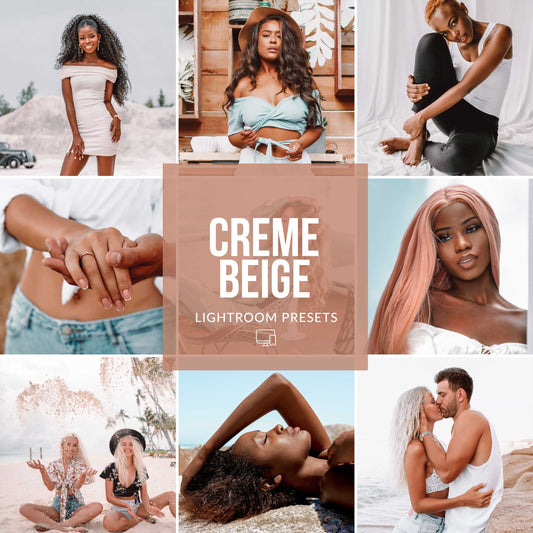 Ai-Optimized CREME & BEIGE LIGHTROOM PRESETS