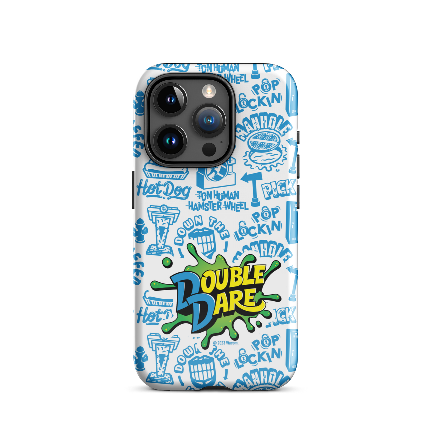 Double Dare Pop Lockin Pattern Tough Phone Case - iPhone