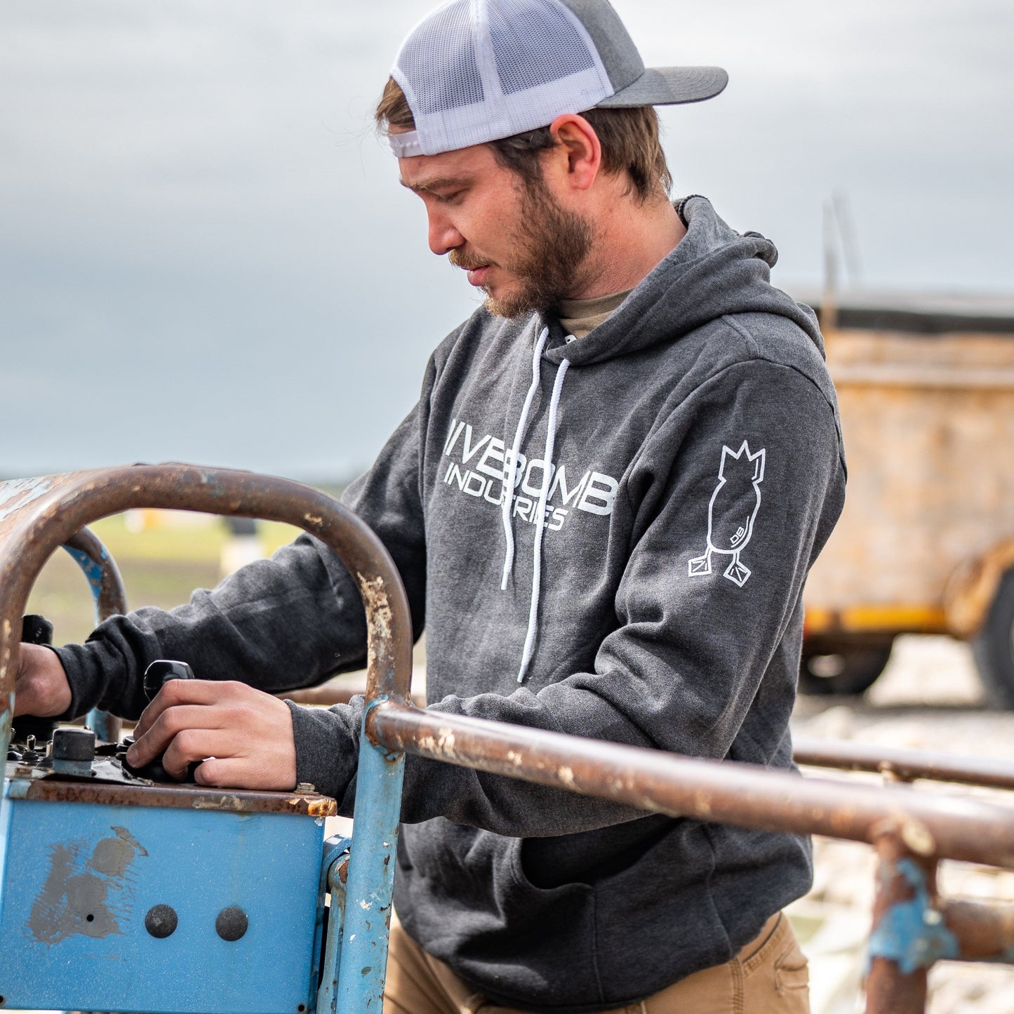 Classic Text Premium Fleece Hoodie