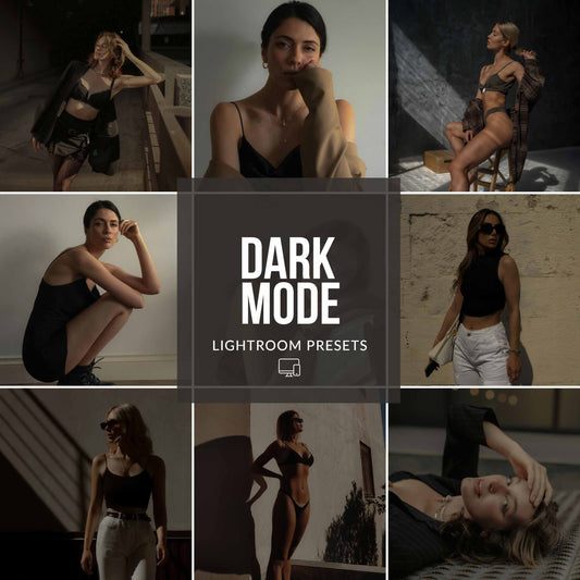 Ai-Optimized DARK MODE LIGHTROOM PRESETS