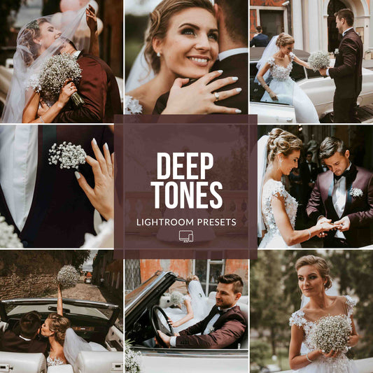 Ai-Optimized DEEP TONES LIGHTROOM PRESETS