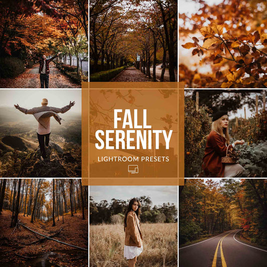 Ai-Optimized FALL SERENITY LIGHTROOM PRESETS