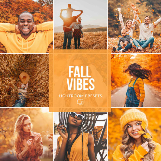 Ai-Optimized FALL VIBES LIGHTROOM PRESETS