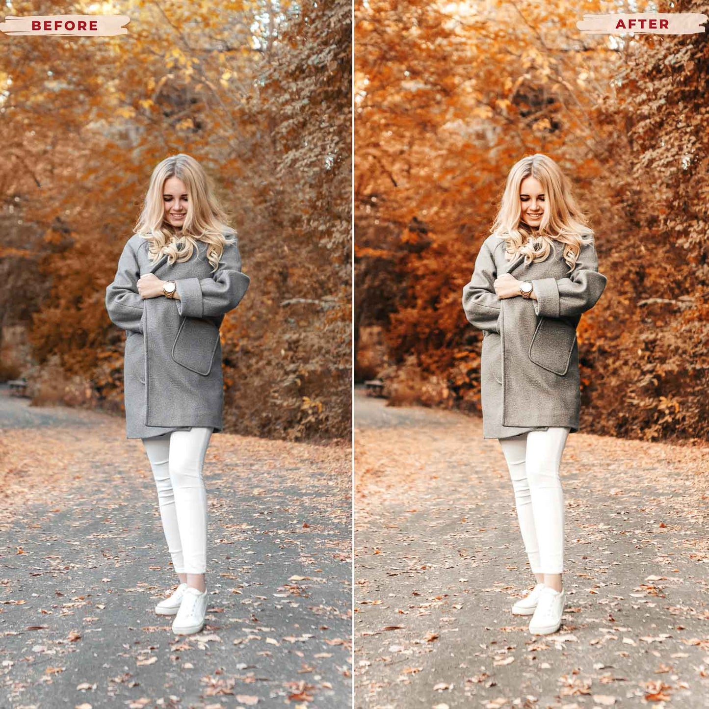 Ai-Optimized FALL VIBES LIGHTROOM PRESETS