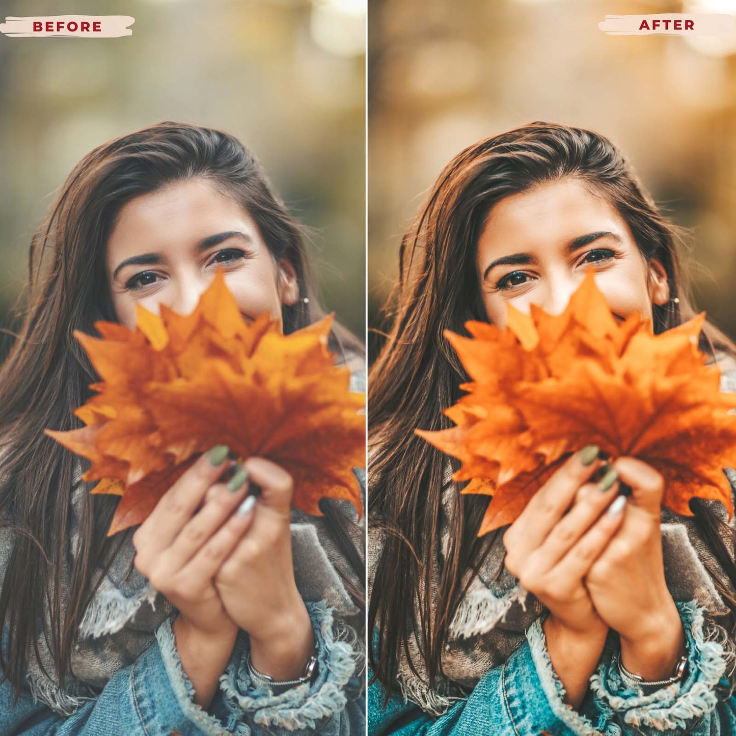 Ai-Optimized FALL VIBES LIGHTROOM PRESETS