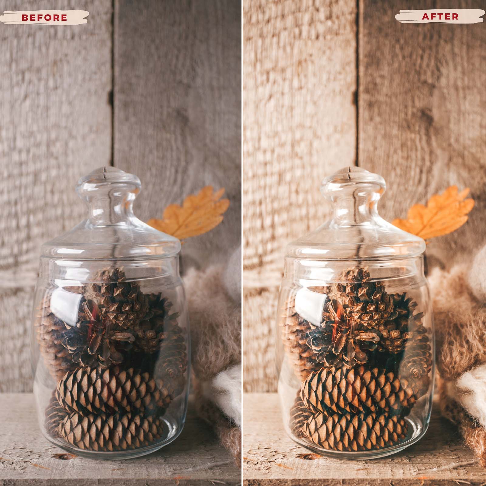 Ai-Optimized FALL VIBES LIGHTROOM PRESETS