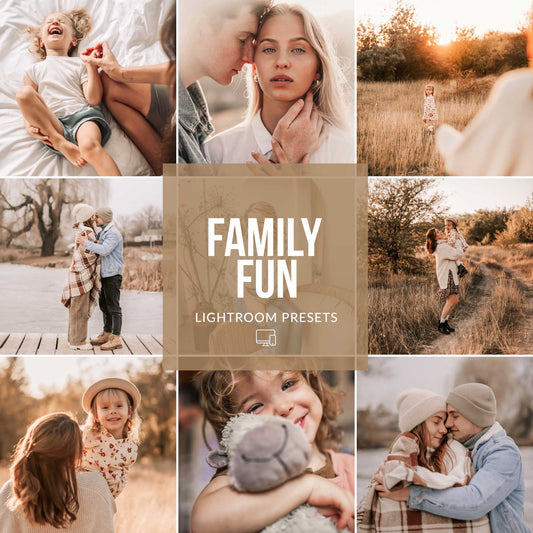 Ai-Optimized FAMILY FUN LIGHTROOM PRESETS