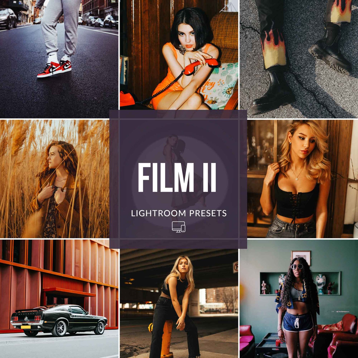 Ai-Optimized FILM II LIGHTROOM PRESETS