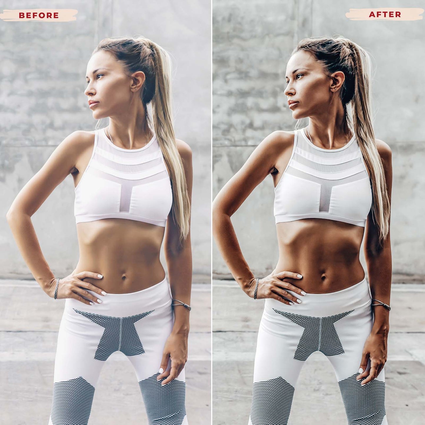 Ai-Optimized FITNESS LIGHTROOM PRESETS