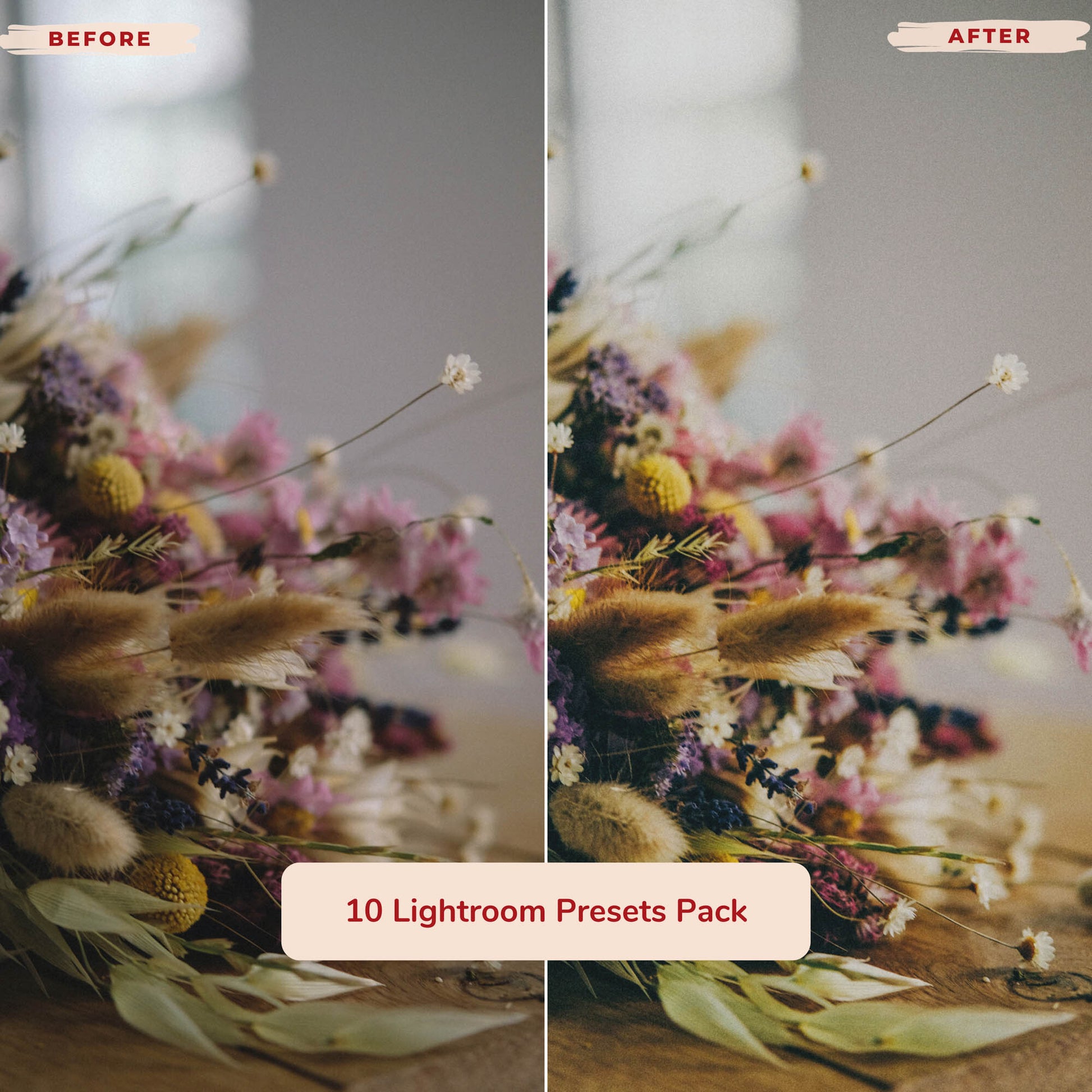 Ai-Optimized FLORIST LIGHTROOM PRESETS