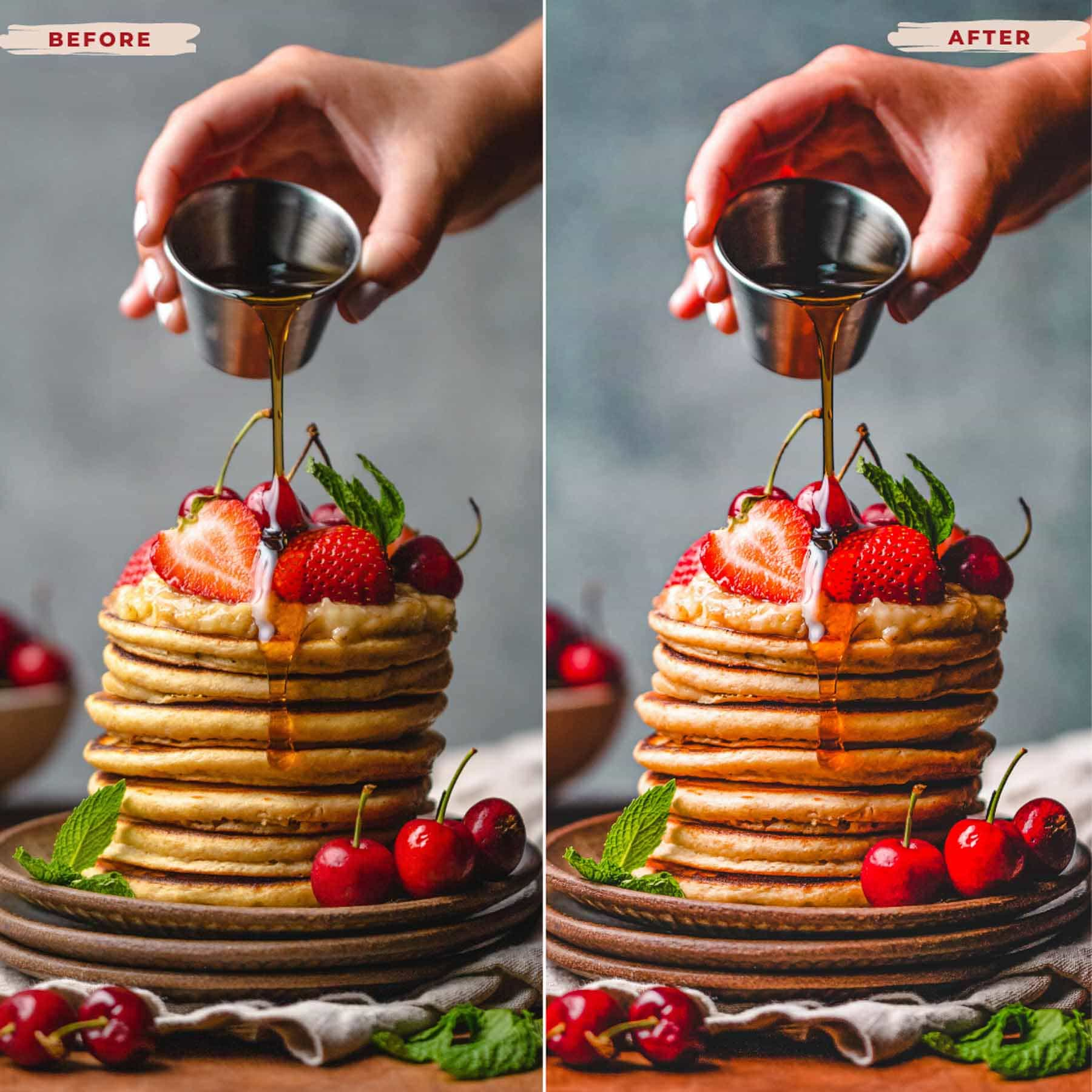 FOOD LOVERS LIGHTROOM PRESETS from 123presets