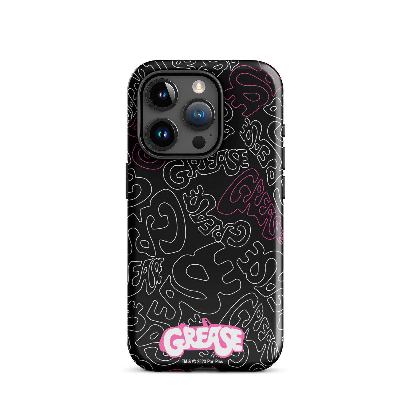 Grease Pattern Tough Phone Case - iPhone