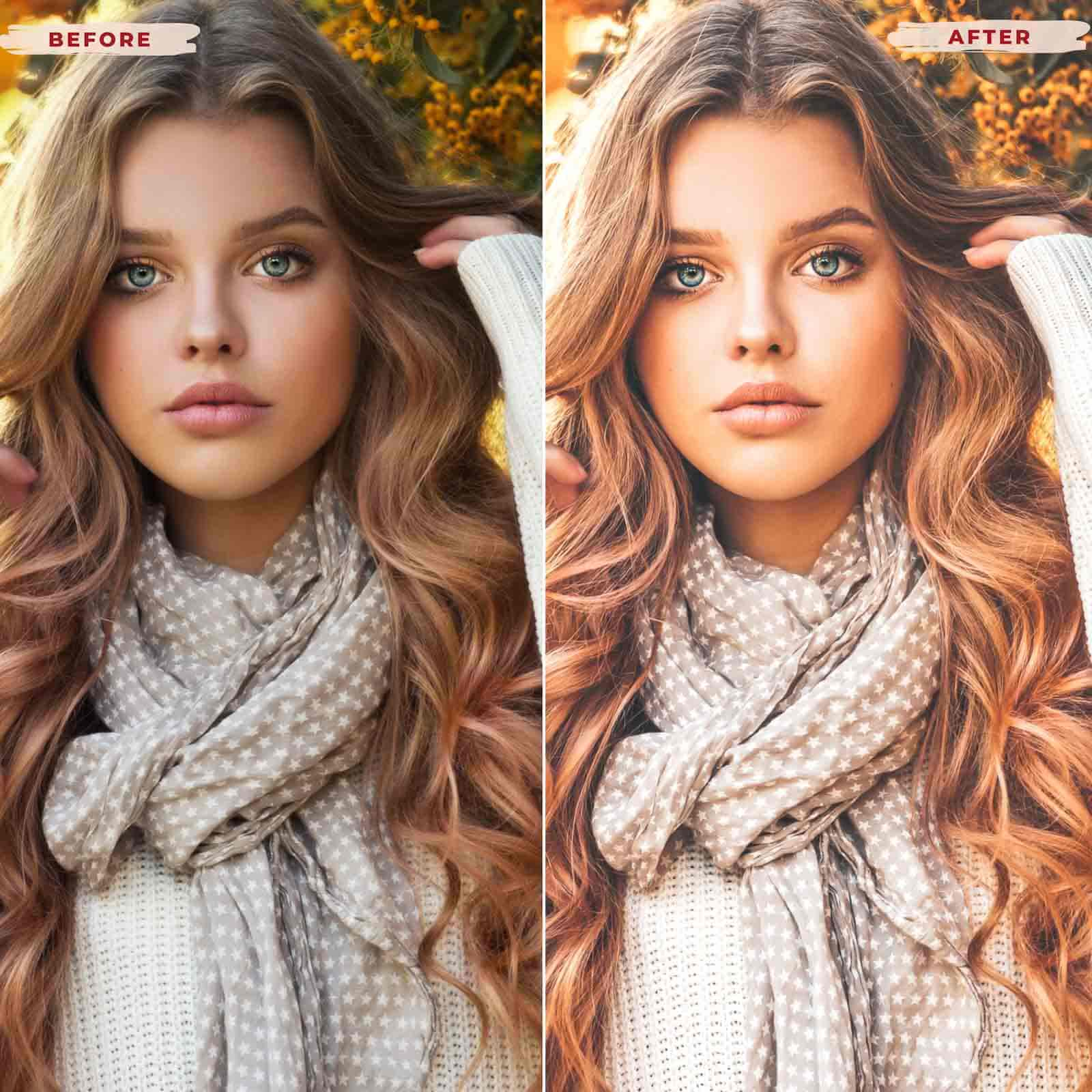 Ai-Optimized GOLDEN FALL LIGHTROOM PRESETS