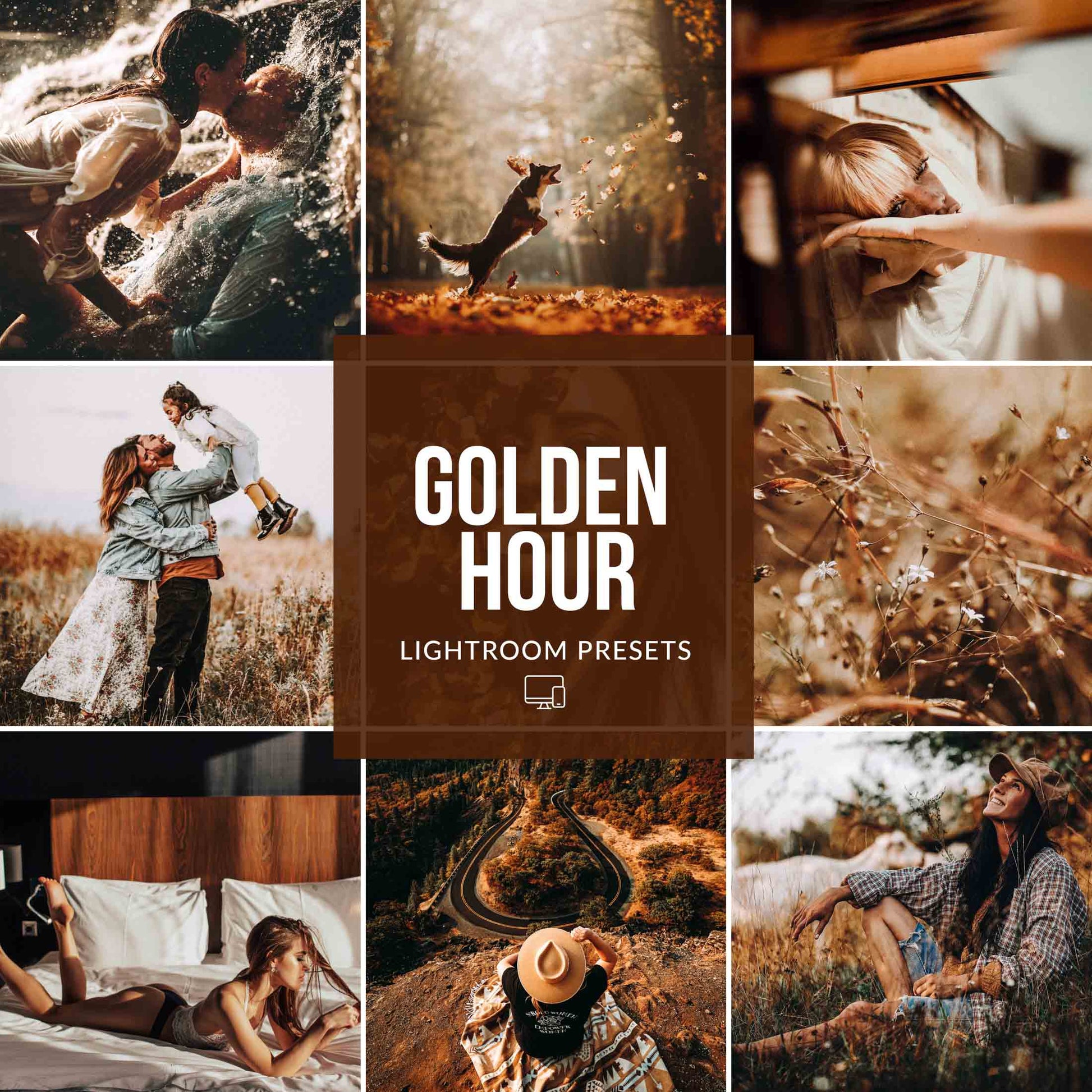 Ai-Optimized GOLDEN HOUR LIGHTROOM PRESETS