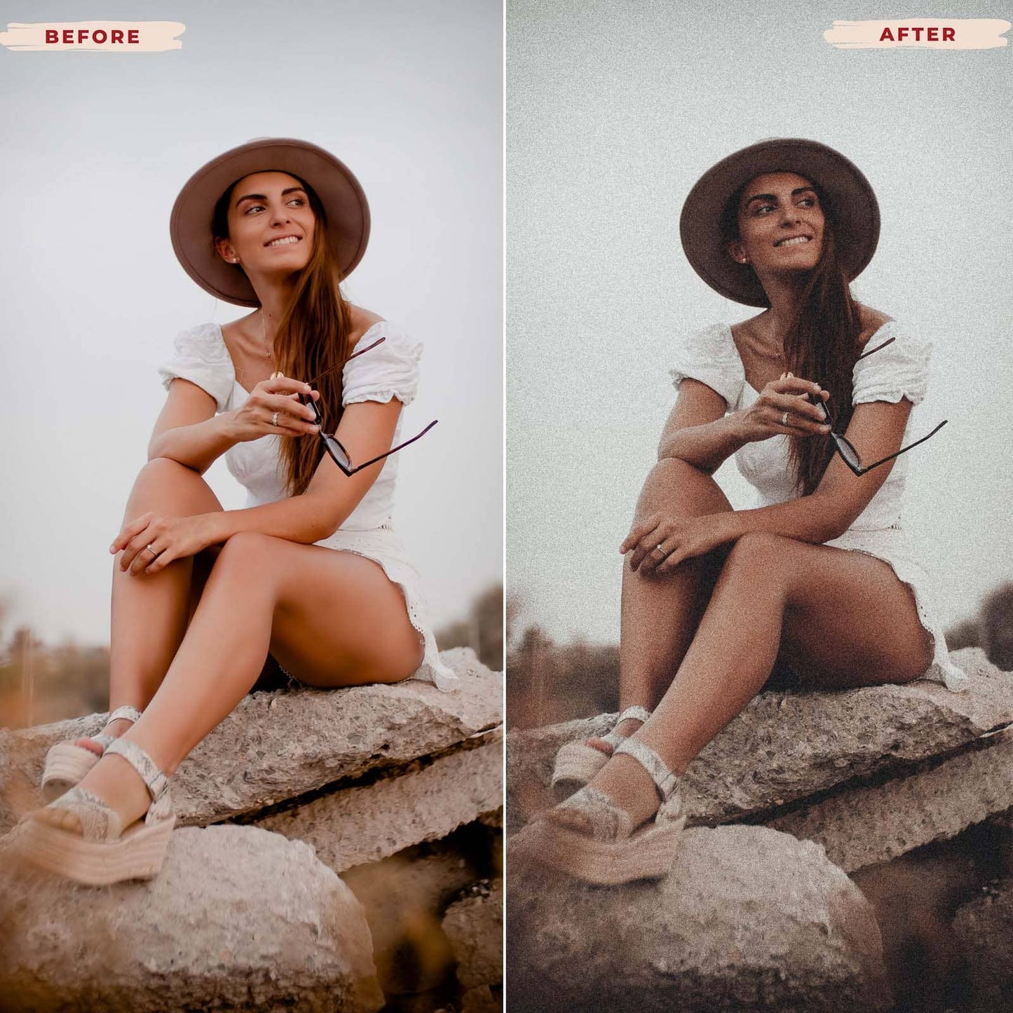 Ai-Optimized GRAINY MINIMAL LIGHTROOM PRESETS