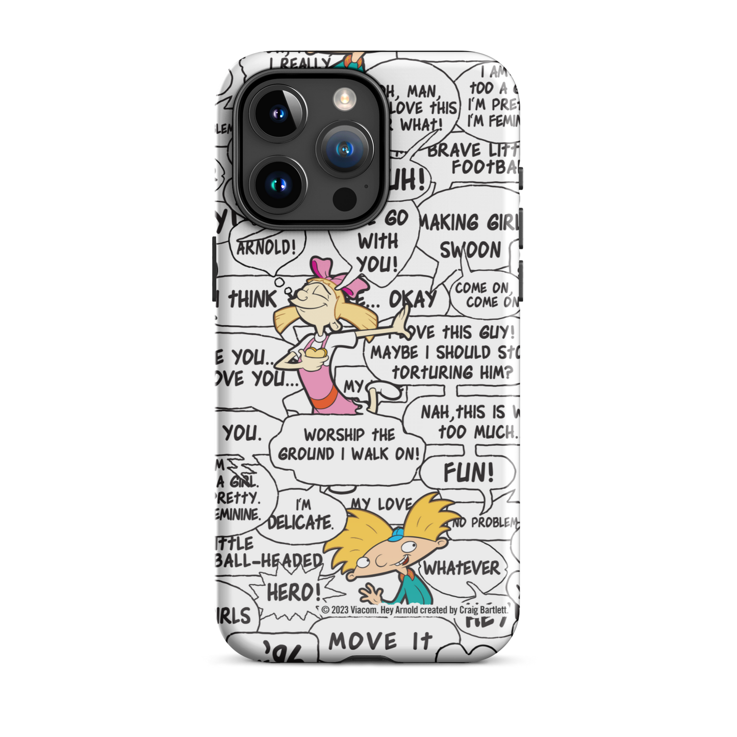 Hey Arnold! Comic Tough Phone Case - iPhone