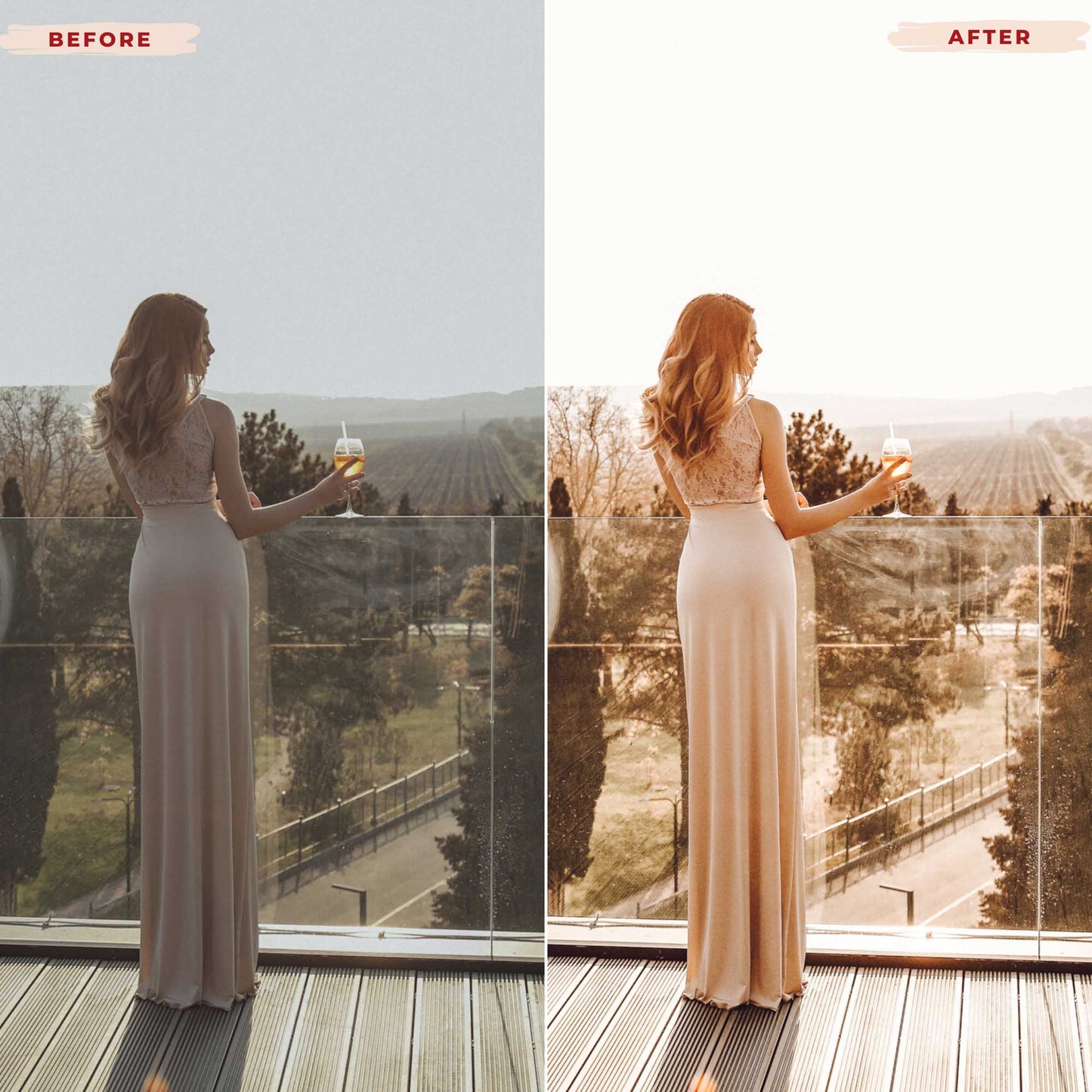 Ai-Optimized HONEY GOLD LIGHTROOM PRESETS