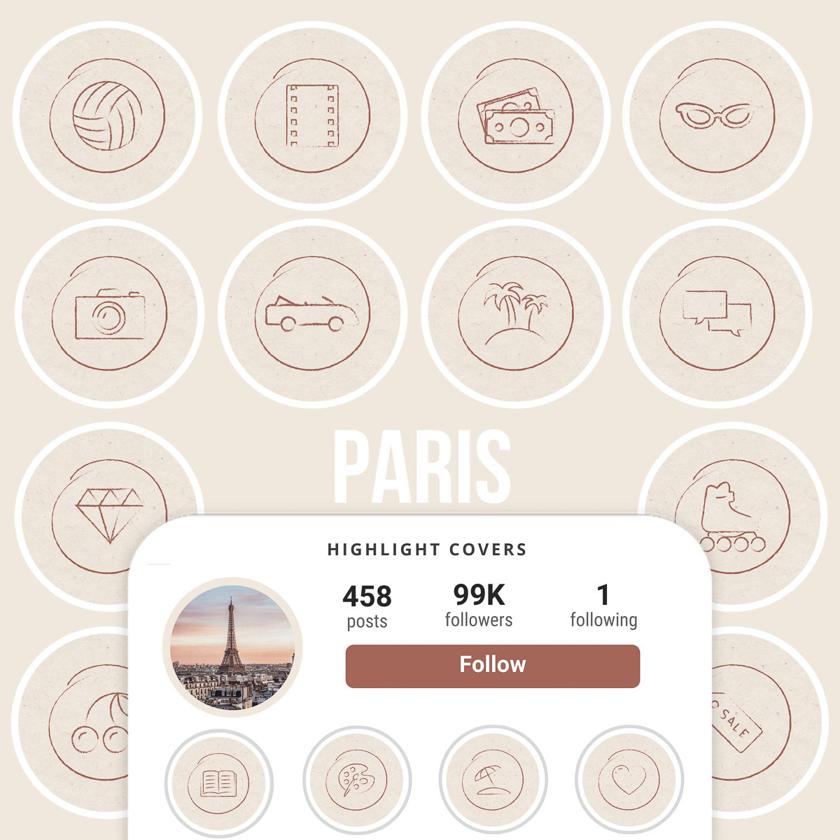 Ai-Optimized Paris IG highlioght covers