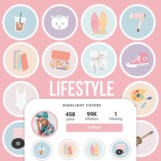 Ai-Optimized LIFESTYLE IG HIGHLIGHT COVERS