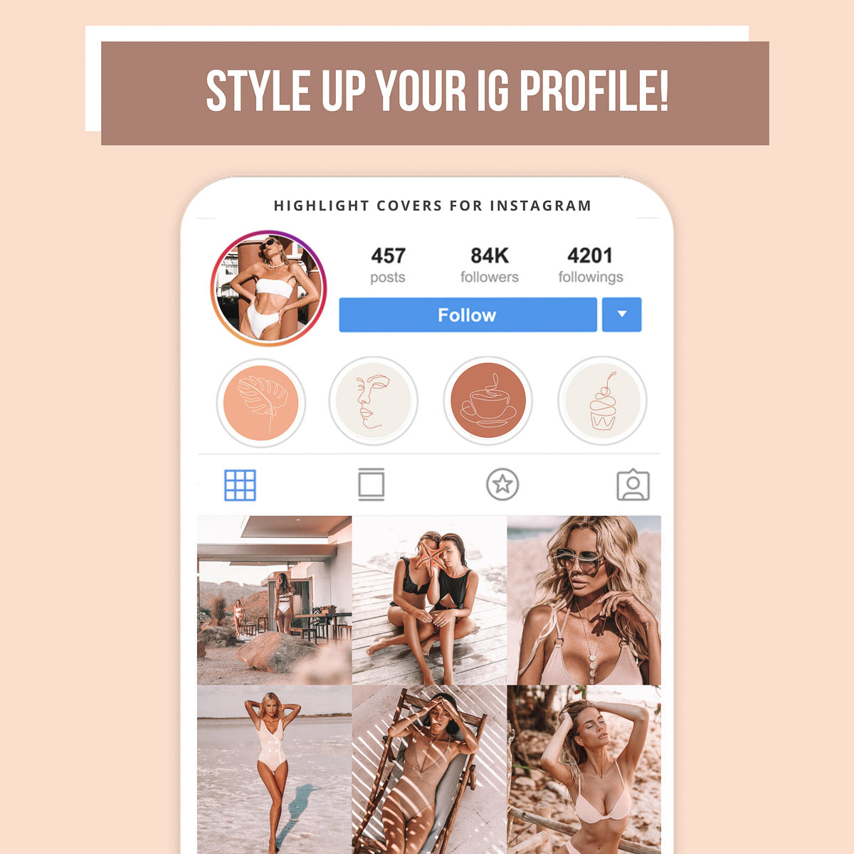 Ai-Optimized BOHO IG HIGHLIGHT COVERS