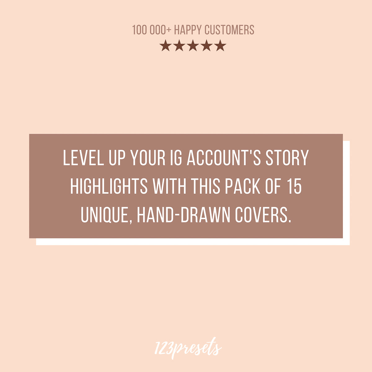 Ai-Optimized BOHO IG HIGHLIGHT COVERS