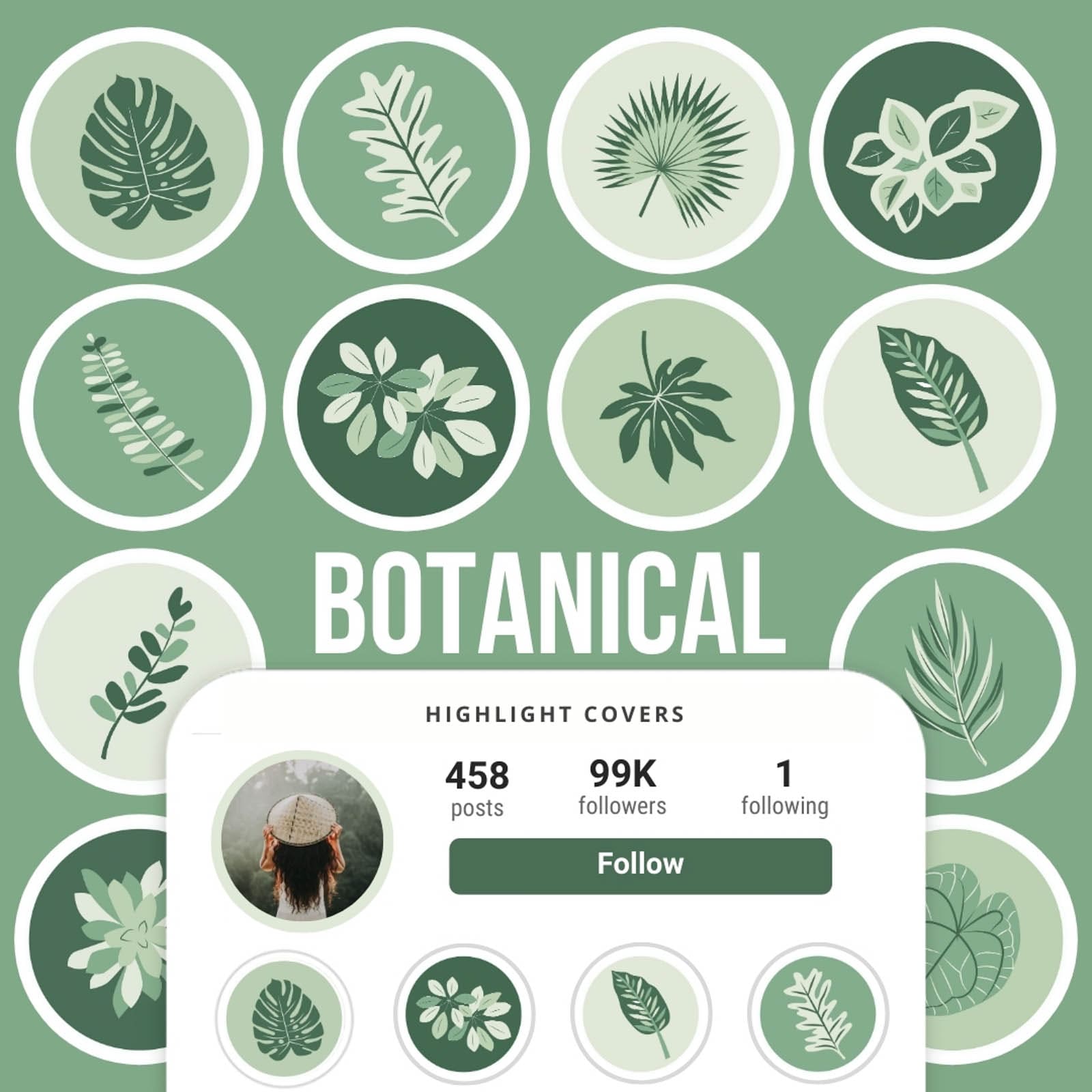 Ai-Optimized BOTANICAL IG HIGHLIGHT COVERS