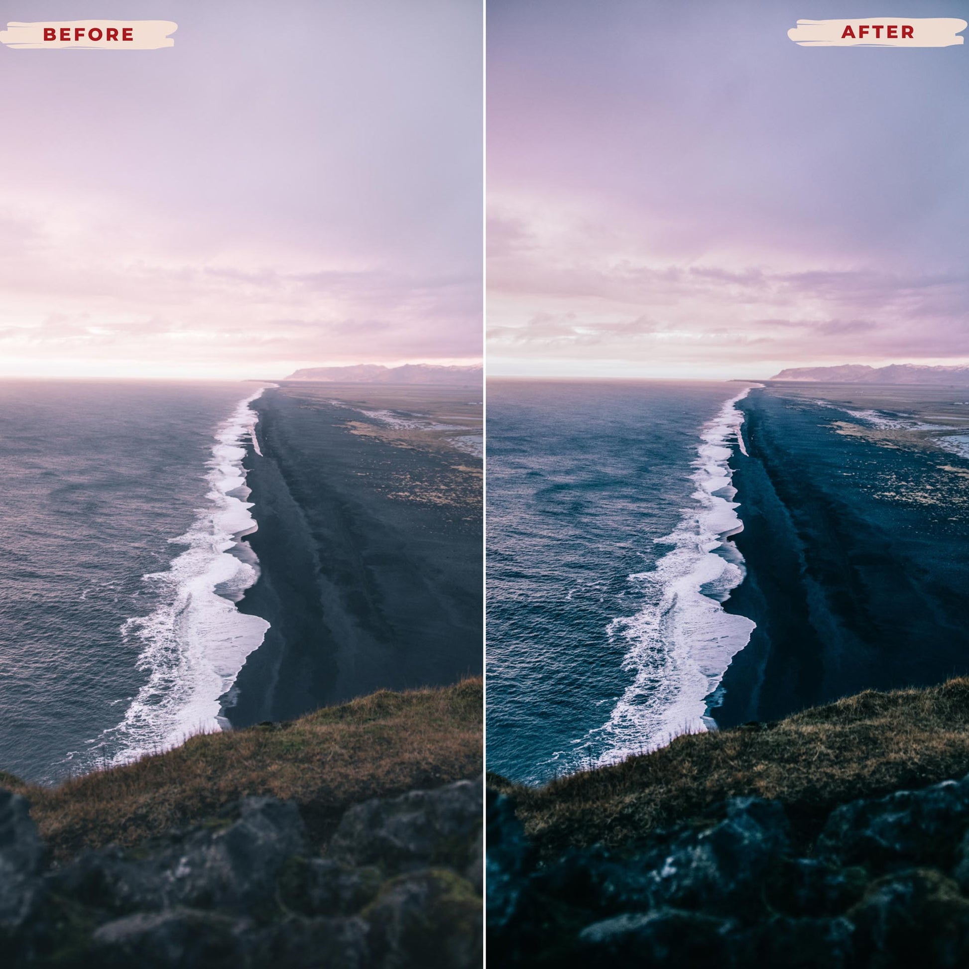 Ai-Optimized ICELAND LIGHTROOM PRESETS