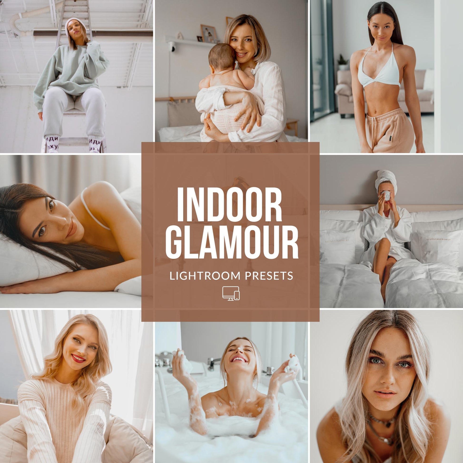 Ai-Optimized INDOOR GLAMOUR LIGHTROOM PRESETS