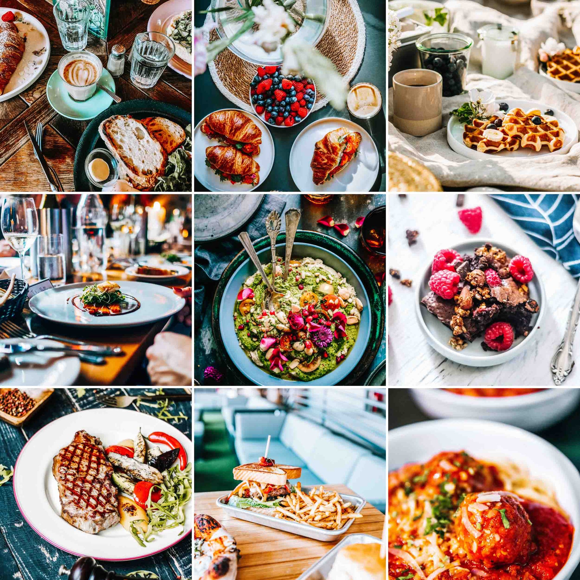 Ai-Optimized INSTA FOOD LIGHTROOM PRESETS