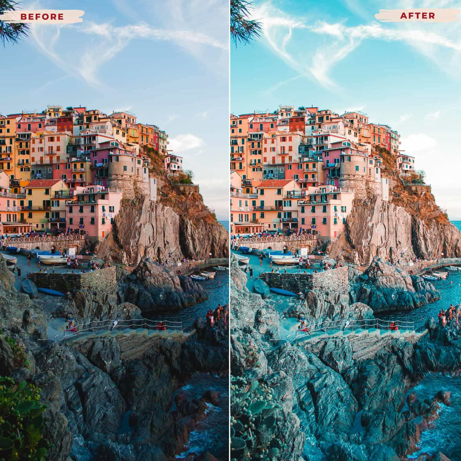 Ai-Optimized ITALY LIGHTROOM PRESETS