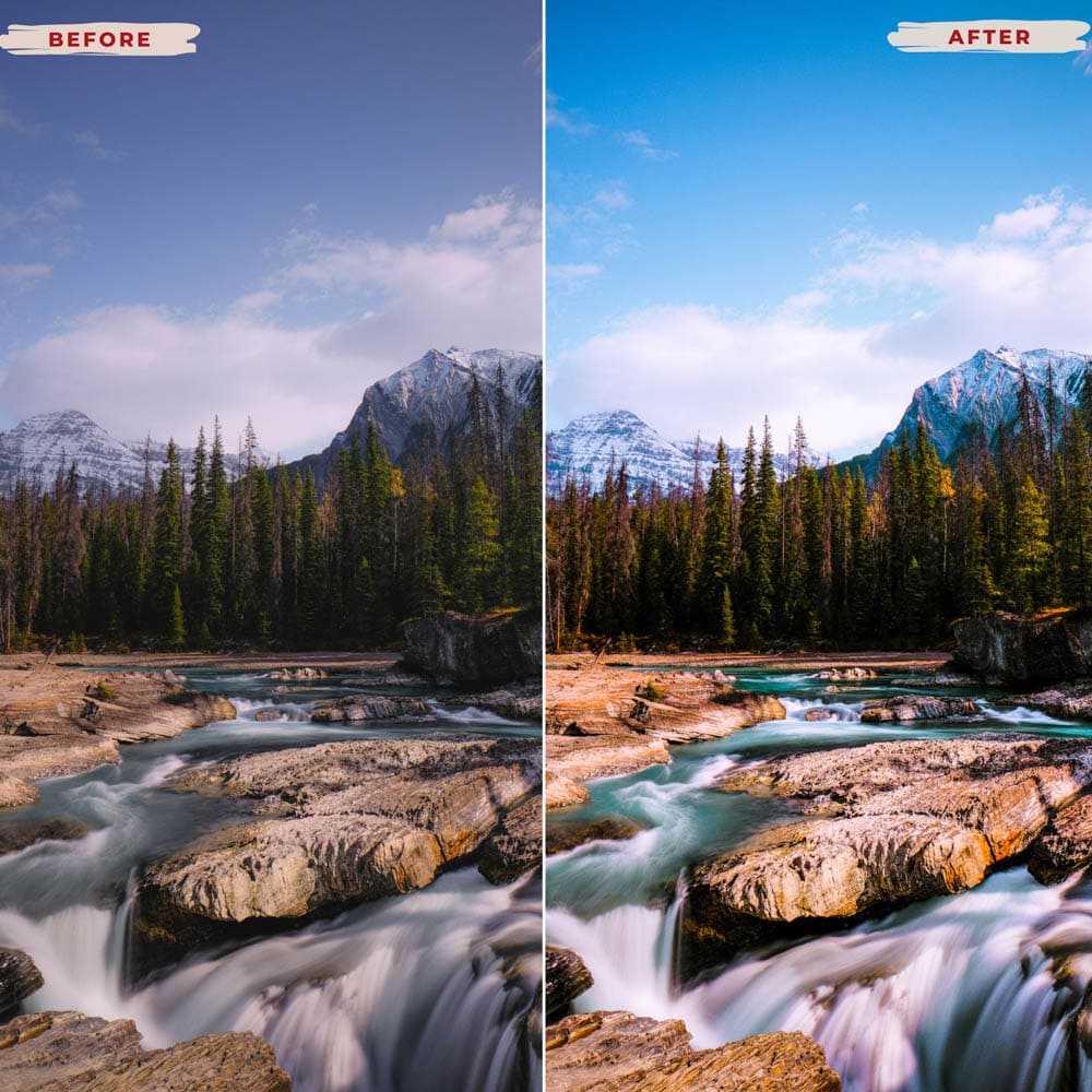 Ai-Optimized LANDSCAPE LIGHTROOM PRESETS