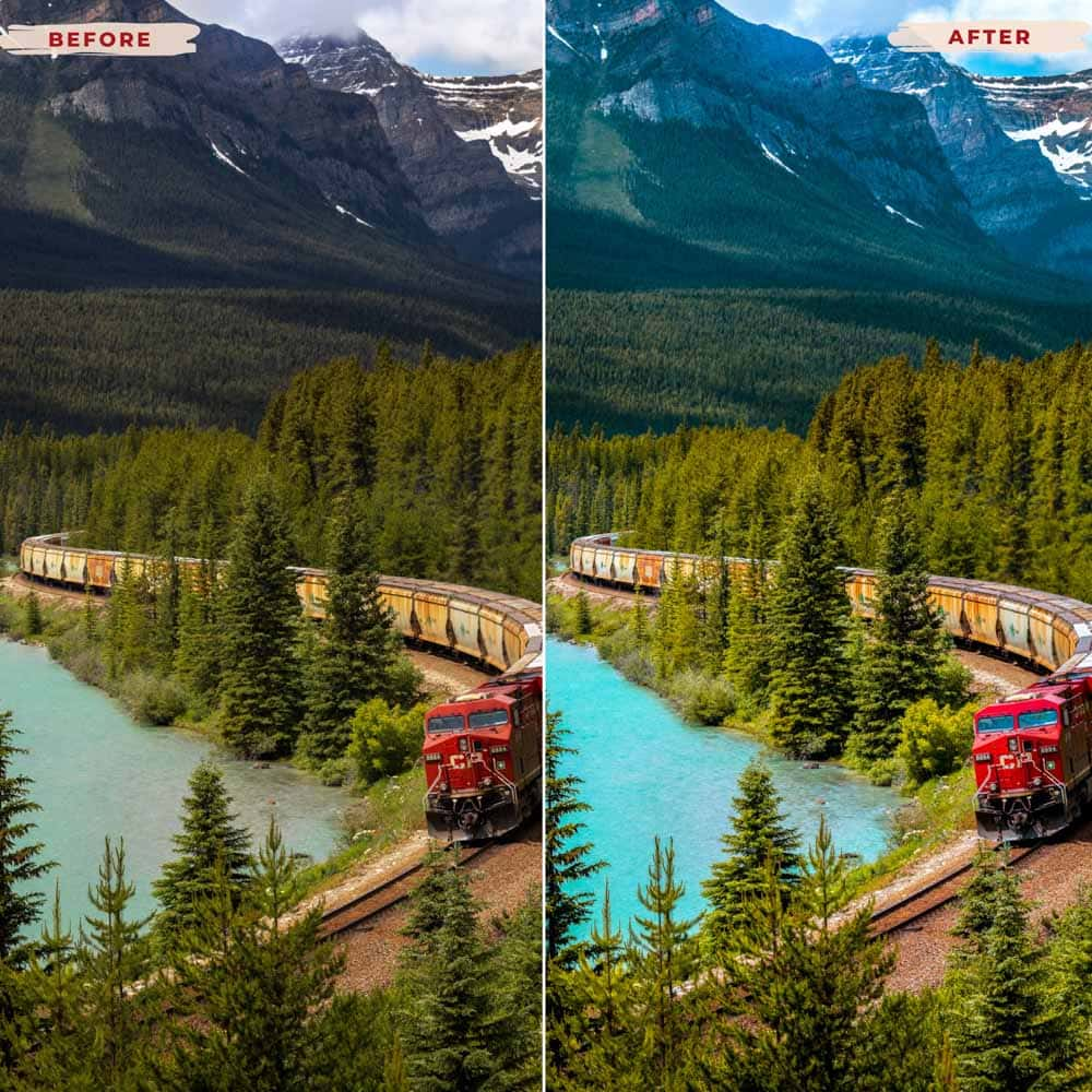 Ai-Optimized LANDSCAPE LIGHTROOM PRESETS