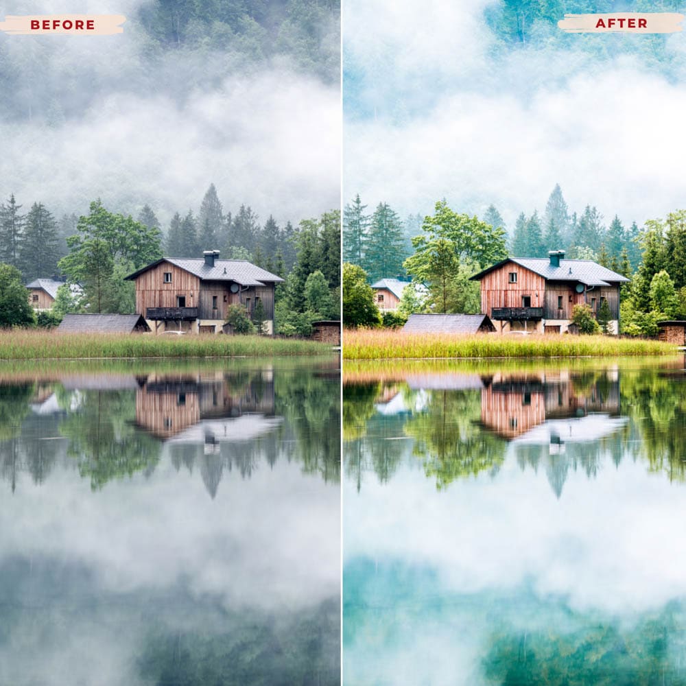 Ai-Optimized LANDSCAPE LIGHTROOM PRESETS