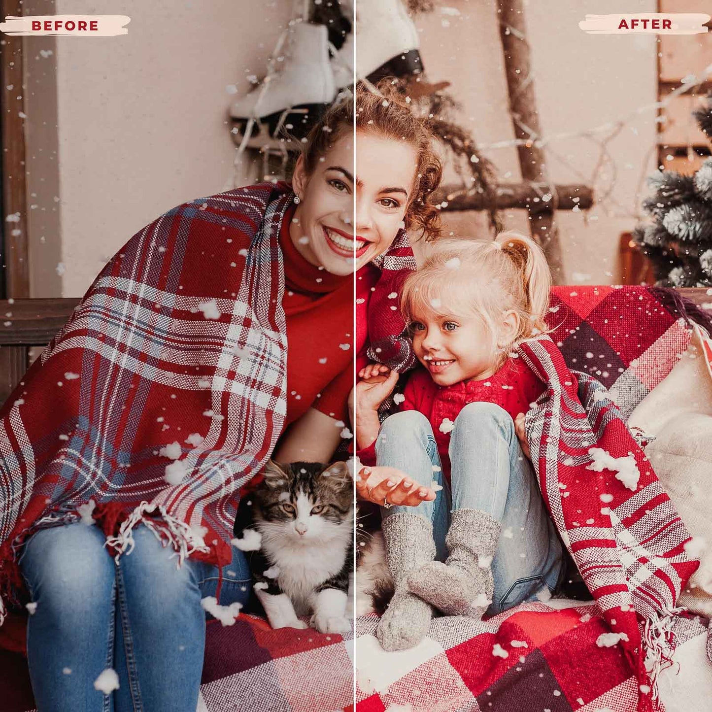 Ai-Optimized LET IT SNOW LIGHTROOM PRESETS