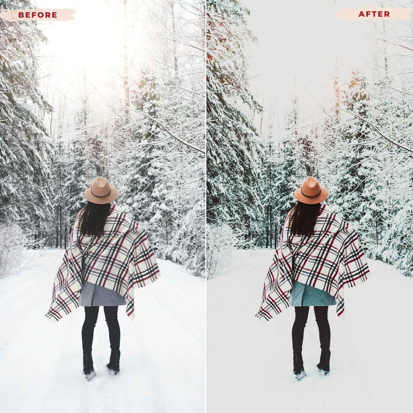 Ai-Optimized LET IT SNOW LIGHTROOM PRESETS